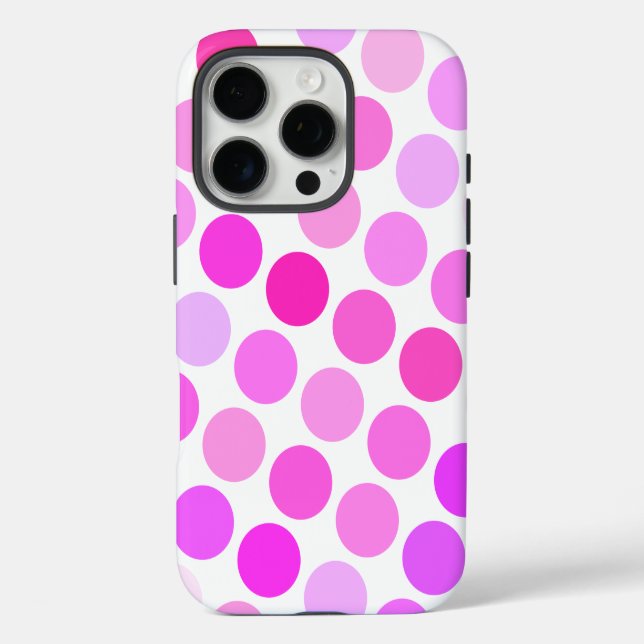 Coques Case-Mate iPhone Beau Cercles Motif (Verso)