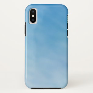 Coque Pour iPhone XS Beau Ciel Bleu Doux avec Nuages Dreamy