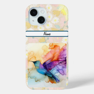 Coque Pour iPhone 15 Beau colibri