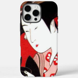 Coques iPhone 16 Pro Max Beau design d'art japonais