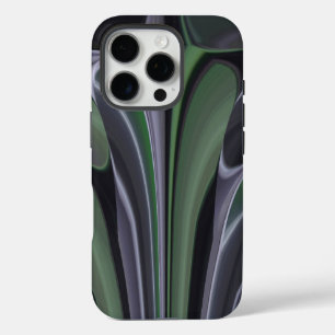 Coques iPhone 16 Pro Beau Extraordinaire Vert Aurora Texture Art Design