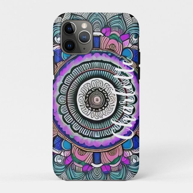 Coques Case-Mate iPhone Beau Mandala Coque-coque iphone Mate (Dos)