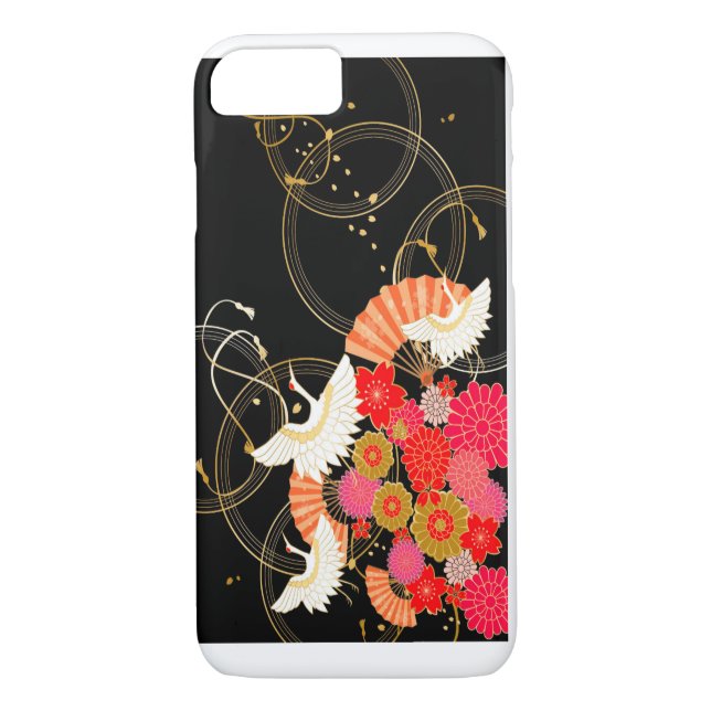 Coques Case-Mate iPhone beau motif de Japonais (Dos)
