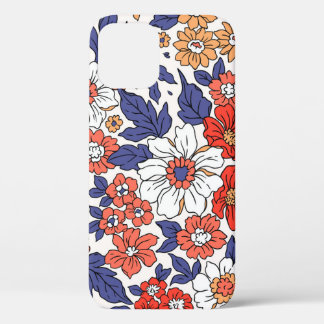Case-Mate iPhone Case Beau motif floral vintage en petit réaliste