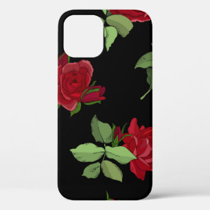 Case-Mate iPhone Case Beau motif floral vintage transparent avec ros