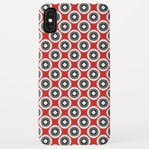 Case-Mate iPhone Case Beau Motif noir blanc rouge