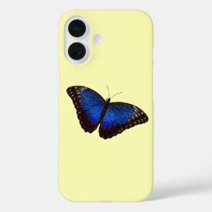 Coques iPhone 16 Beau Papillon Bleu