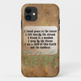 Coques Pour iPhone Beau poème Wiccan