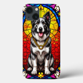 Case-Mate iPhone Case Beau Portrait de Chien en Verre Tiré