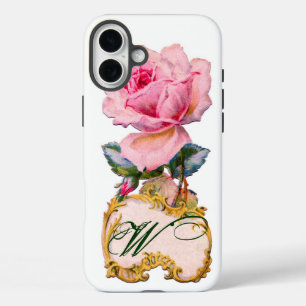 COQUES iPhone 16 PLUS BEAU ROSE ROSE ROSE MONOGRAM