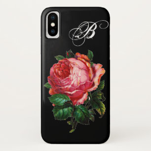 COQUES POUR iPhone BEAU ROSE ROSE ROSE MONOGRAM