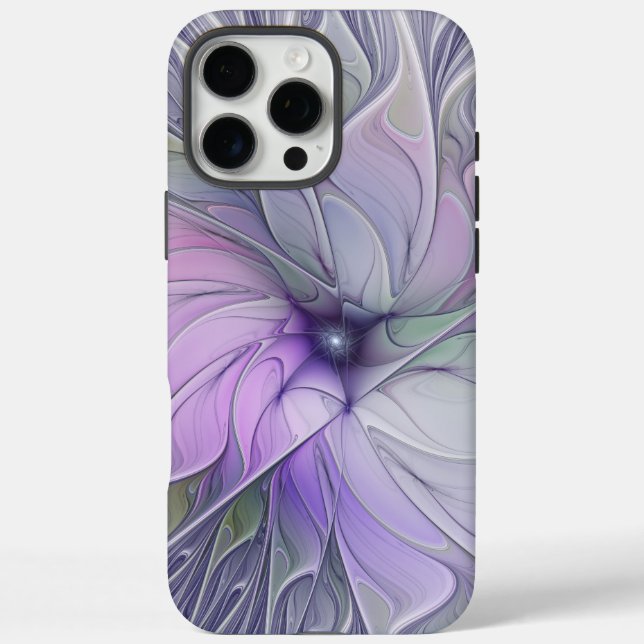 Coques Case-Mate iPhone Beauté étonnante Fleur d'art Abstrait fractal mode (Verso)