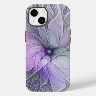 Coque Pour iPhone 14 Beauté étonnante Fleur d'art Abstrait fractal mode