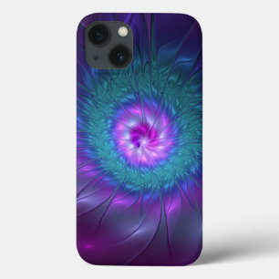 Case-Mate iPhone Case Beauté florale Abstraite Fleur d'art fractionnée c