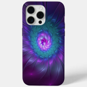 Coque iPhone 15 Pro Max Beauté florale Abstraite Fleur d'art fractionnée c