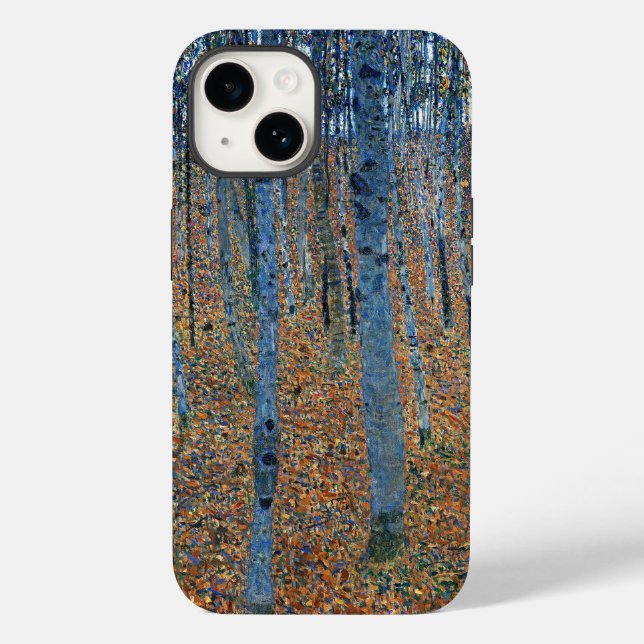 Coques Case-Mate iPhone Beauté intemporelle : Gustav Klimt's Beech Grove I (Verso)