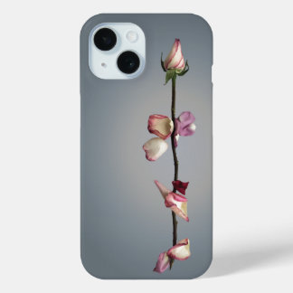 Coque Pour iPhone 15 Beauté Rose moderne et sentiment de bête