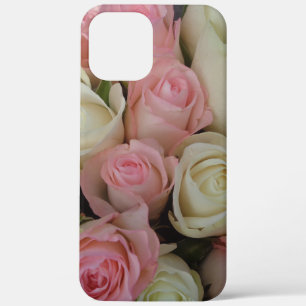 Case-Mate iPhone Case Beautiful Pink White Roses Flower Bouquet