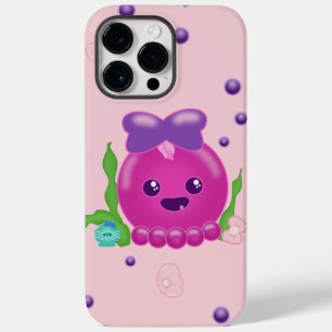 Coque Pour Pour iPhone 14 Pro Max Bébé Fille Pieuvre Kawaii