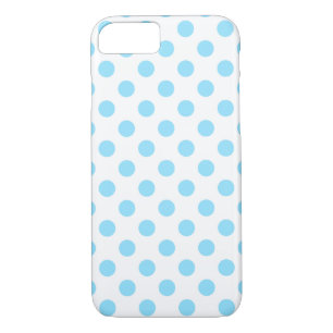 Case-Mate iPhone Case Bébé pois bleu et blanc