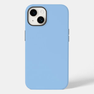 Coque Pour iPhone 14 Bébé yeux bleus (couleur solide)