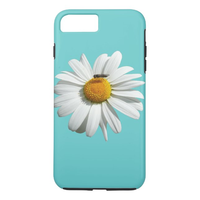 Coques Case-Mate iPhone Bee on Daisy Alaskan Summer Nature (Dos)