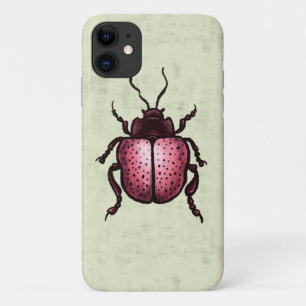Case-Mate iPhone Case Beetle Rose Cute Bute Art - Insect Lover