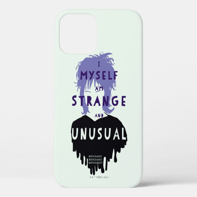 Coques Case-Mate iPhone Beetlejus | Lydia Graphisme "étrange et inhabituel (Verso)