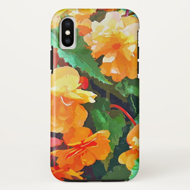 COQUES Case-Mate iPhone BEGONIAS (Dos)