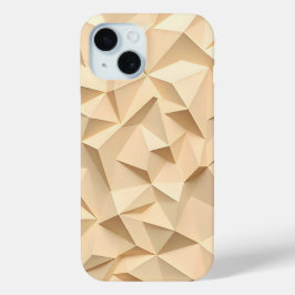 Coque Pour iPhone 15 Beige iPhone Case Minimalist 3D Design