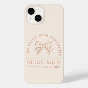 Coque Pour iPhone 14 Beige maman esthétique maman club fancy chic drôle