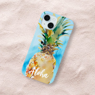 Coque Pour iPhone 15 Belle Aloha Aiguille Aiguille Aiguille Aiguille Tr