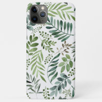 Belle aquarelle Feuilles botaniques