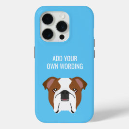 Coque iPhone 15 Pro Belle Bulldog anglais