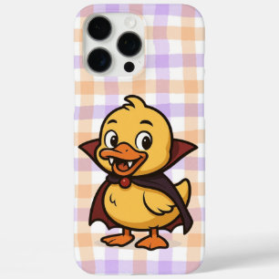 Coques iPhone 16 Pro Max Belle caricature canard d'Halloween vampire