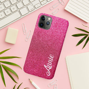 Case-Mate iPhone Case Belle fille mignonne Hot rose Faux Nom de la Parti