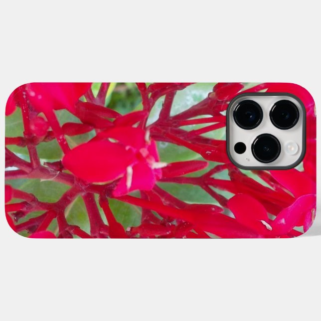 Coques Case-Mate iPhone Belle fleur de sang Milkweed Art Imprimer/Graphiqu (Verso (horizontal))