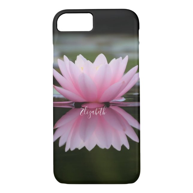Coques Case-Mate iPhone Belle Fleur Lotus, Zen- Personnalisée (Dos)