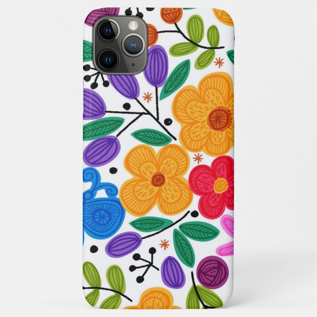Coques Case-Mate iPhone Belle flore mexicaine (Dos)