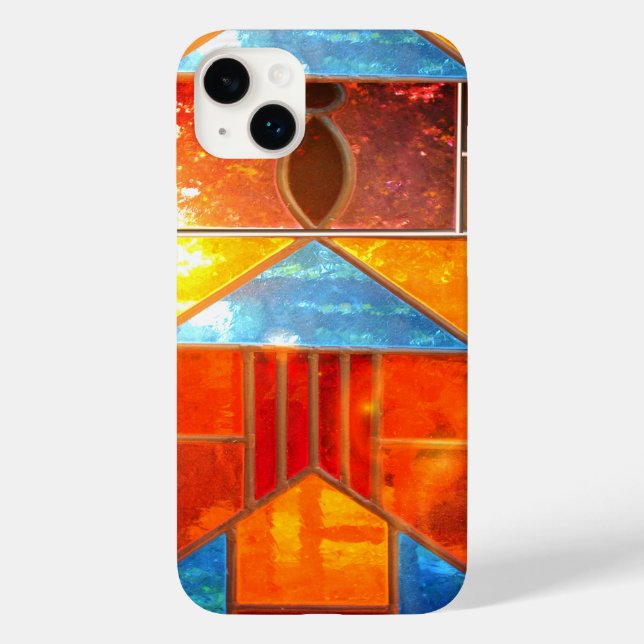 Coques Case-Mate iPhone Belle lumière, les fenêtres de l'Eglise. (Verso)