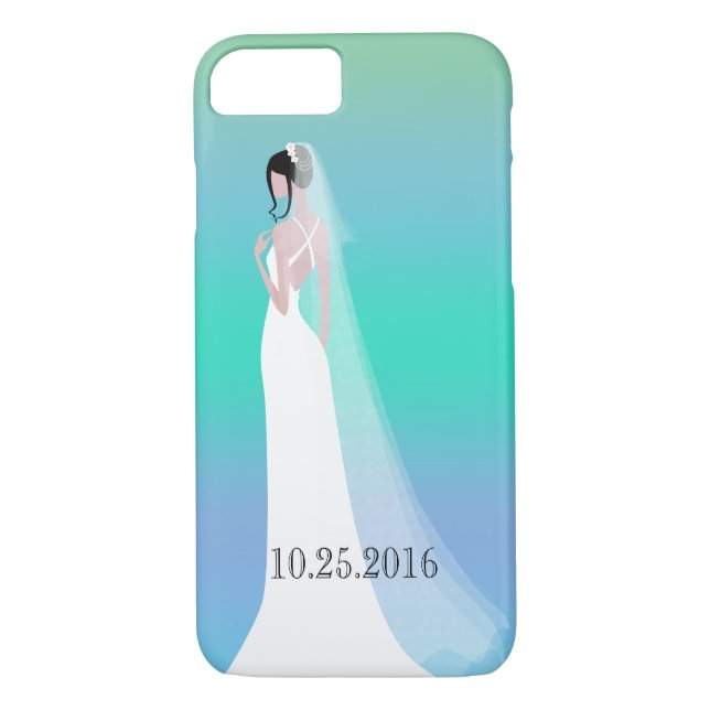 Coques Case-Mate iPhone Belle Mariée de mariage (Dos)