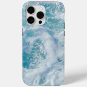 Coque iPhone 15 Pro Max belle mer mousse 