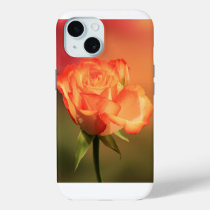 Coque Pour iPhone 15 Belle photo de Rose romantique
