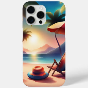 Coque iPhone 15 Pro Max belle plage