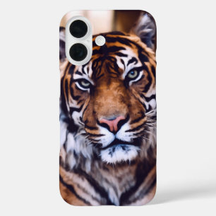 Coques iPhone 16 Belle Tigre Visage Animal Faune