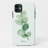 Belle végétation d'eucalyptus, noms sur mesure