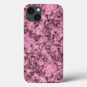 Case-Mate iPhone Case Belle veine rose marbre clair foncé