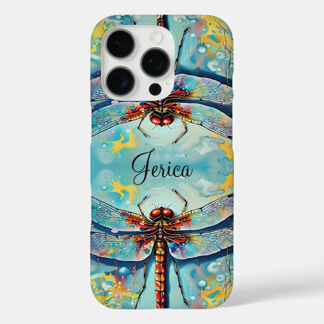 Coques Case-Mate iPhone Belles libellules (Verso)