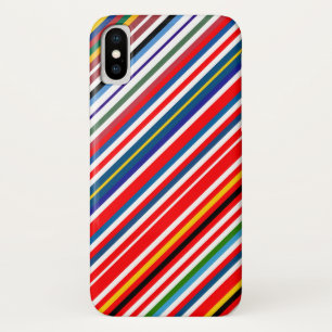 Case-Mate iPhone Case Belles rayures décoratives colorées