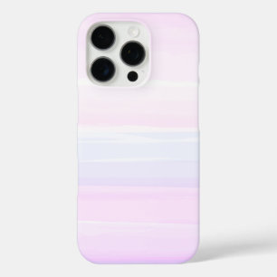 Coques iPhone 16 Pro Belles rayures en pastel d'aquarelle